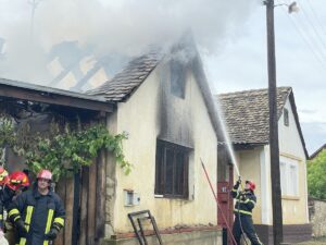 Požar Na Kući u Gornjem Lipovcu