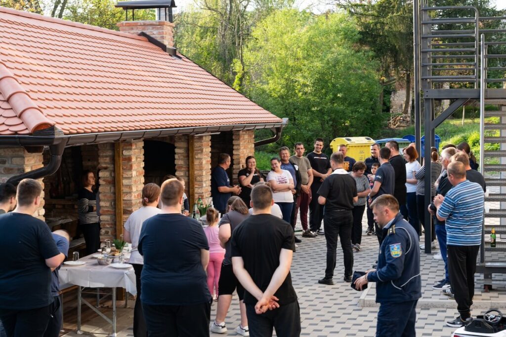 Blagoslov Sjenice Iza Doma U Srednjem Lipovcu