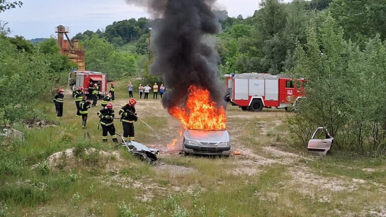 DVD Srednji Lipovac Vjezba Pozar Automobila