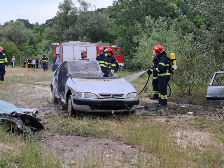 DVD Srednji Lipovac Vjezba Pozar Automobila